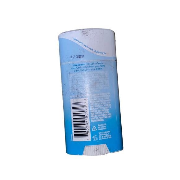 Lume INVISIBLE CREAM 2.2oz UNSCENTED Whole Body Deodorant 72 HR Odor Control - Picture 2 of 2